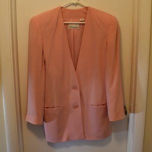 Vintage Dana Buchman Silk Blazer